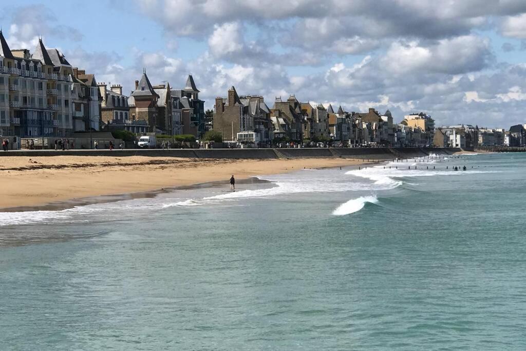 Ideal - Plage, Jardin & Jacuzzi, Proche Plage Et Thalasso - 1 A 6 Personnes Saint-Malo Exteriér fotografie