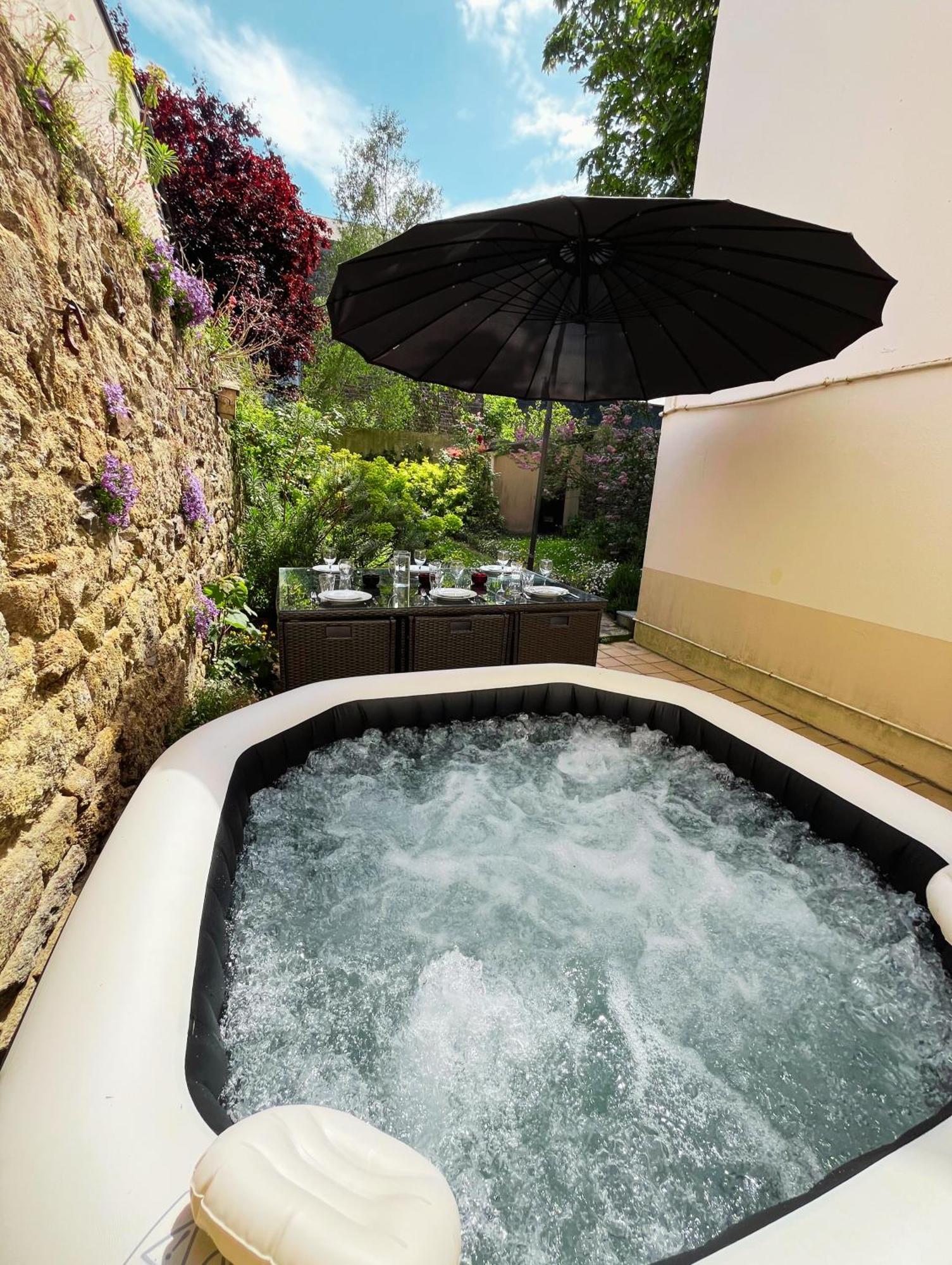 Ideal - Plage, Jardin & Jacuzzi, Proche Plage Et Thalasso - 1 A 6 Personnes Saint-Malo Exteriér fotografie