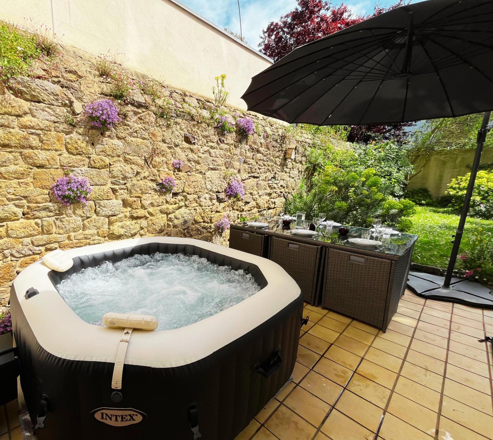 Ideal - Plage, Jardin & Jacuzzi, Proche Plage Et Thalasso - 1 A 6 Personnes Saint-Malo Exteriér fotografie