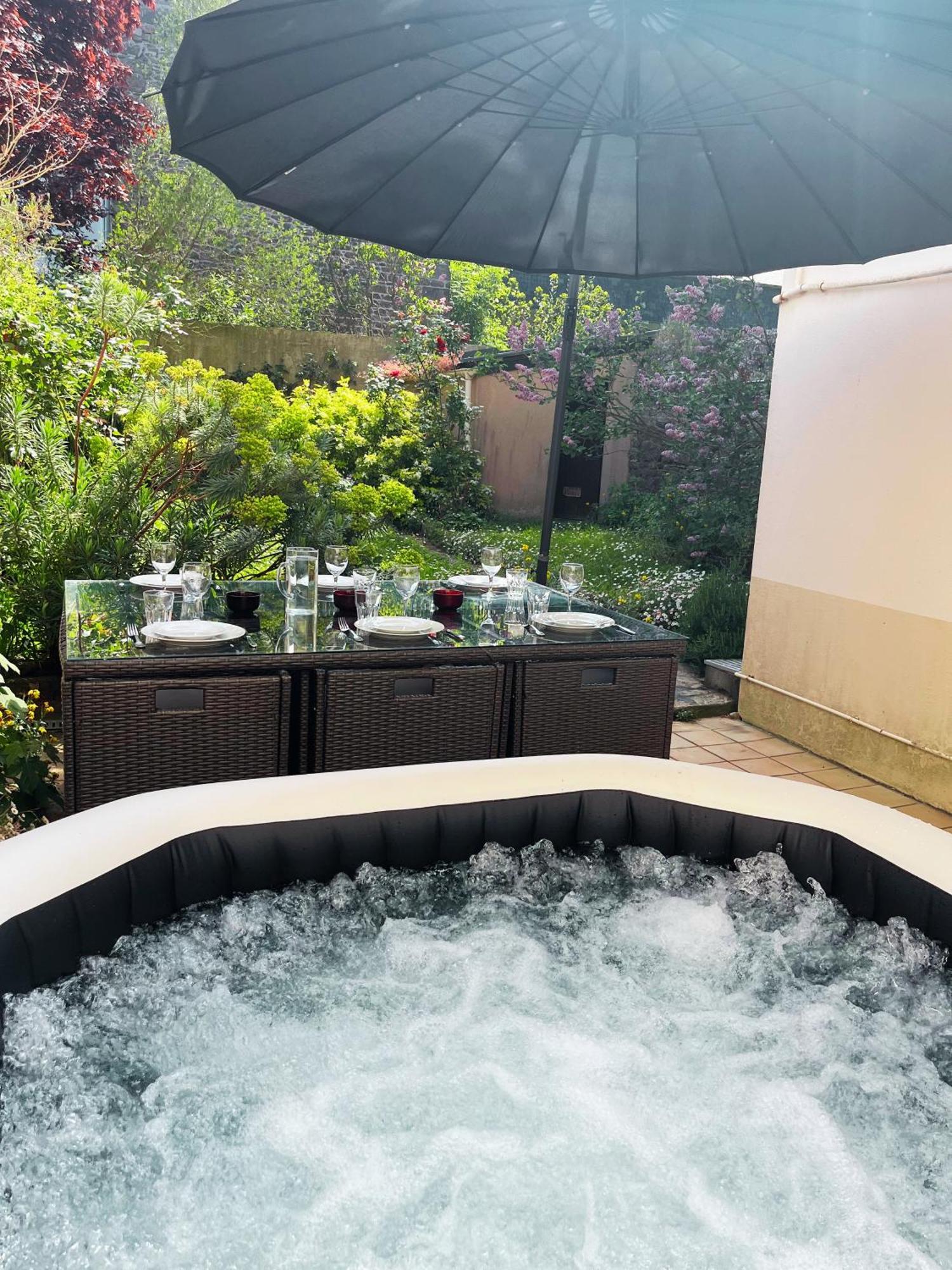 Ideal - Plage, Jardin & Jacuzzi, Proche Plage Et Thalasso - 1 A 6 Personnes Saint-Malo Exteriér fotografie
